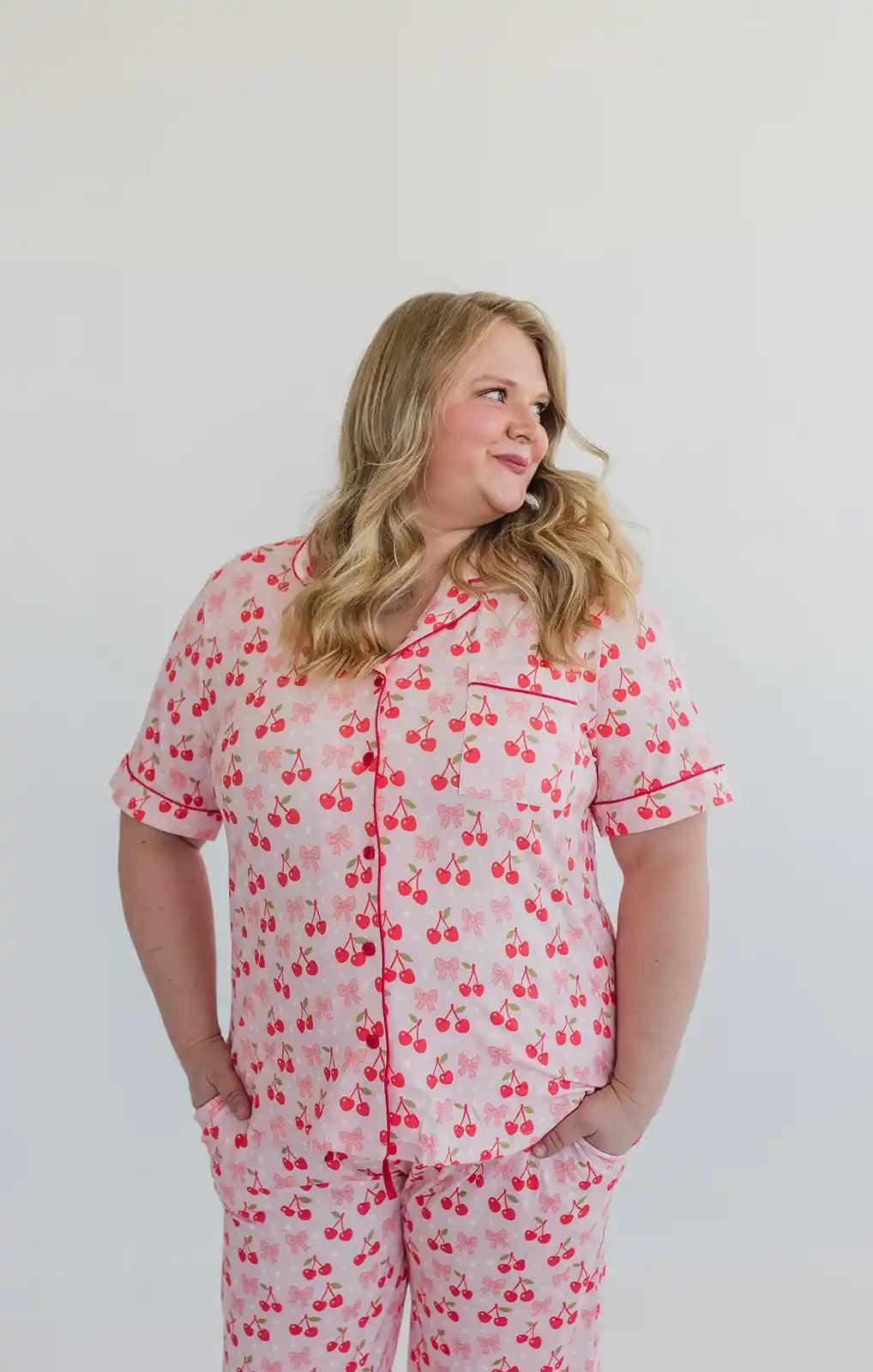 Pink Cherries & Bows Sleepwear